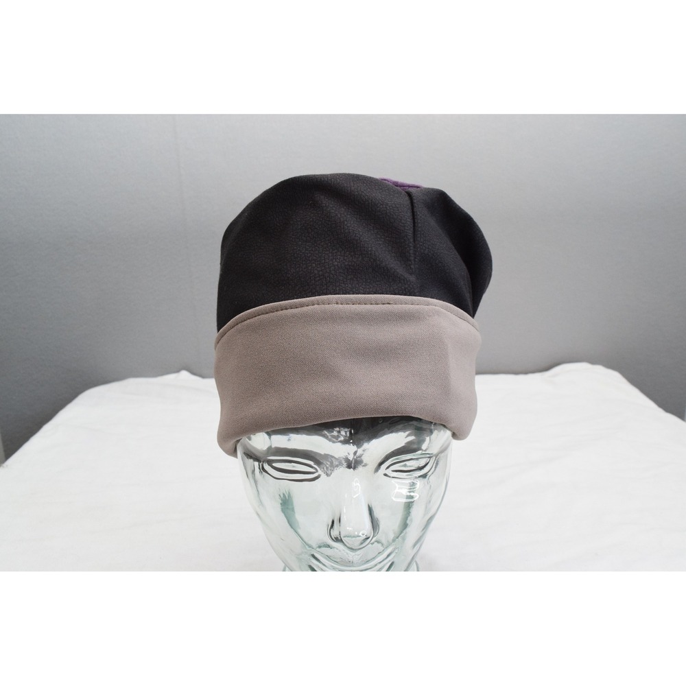 Vander Jacket Reversible Beanie Multi Color Tan Black Purple Blue Hat Re Melly